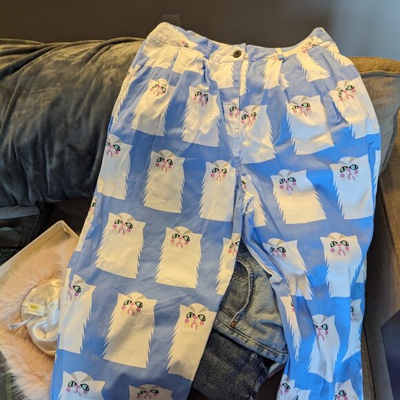Nooworks Grumpy Cat Business Pants XL - Picture 2 of 4